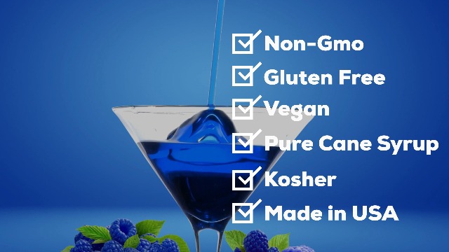 SIRUP「BLUE BLUR」新品未使用 Amazon.com: Syruvia Blue Raspberry Syrup, Flavored Syrup for